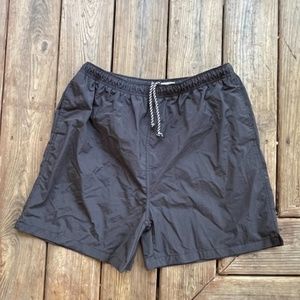 Vintage 90's Wave Zone Black Swim Shorts Size. Large